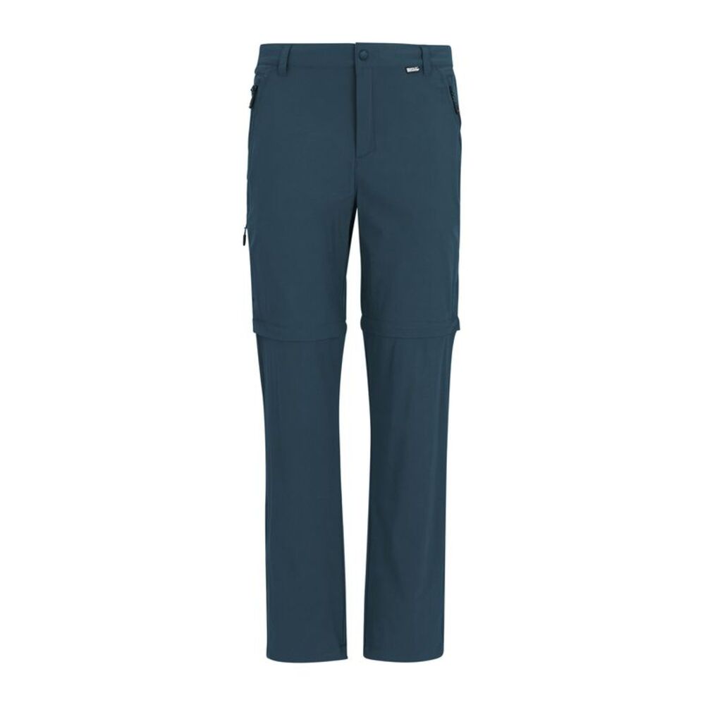 Regatta Mens Lightweight Insect Repellent Travel Cargo Pants / Night Sky